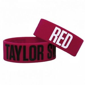 Taylor Swift red album bracelet 1 inch wristband